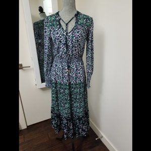 Michael Kors boho peasant dress